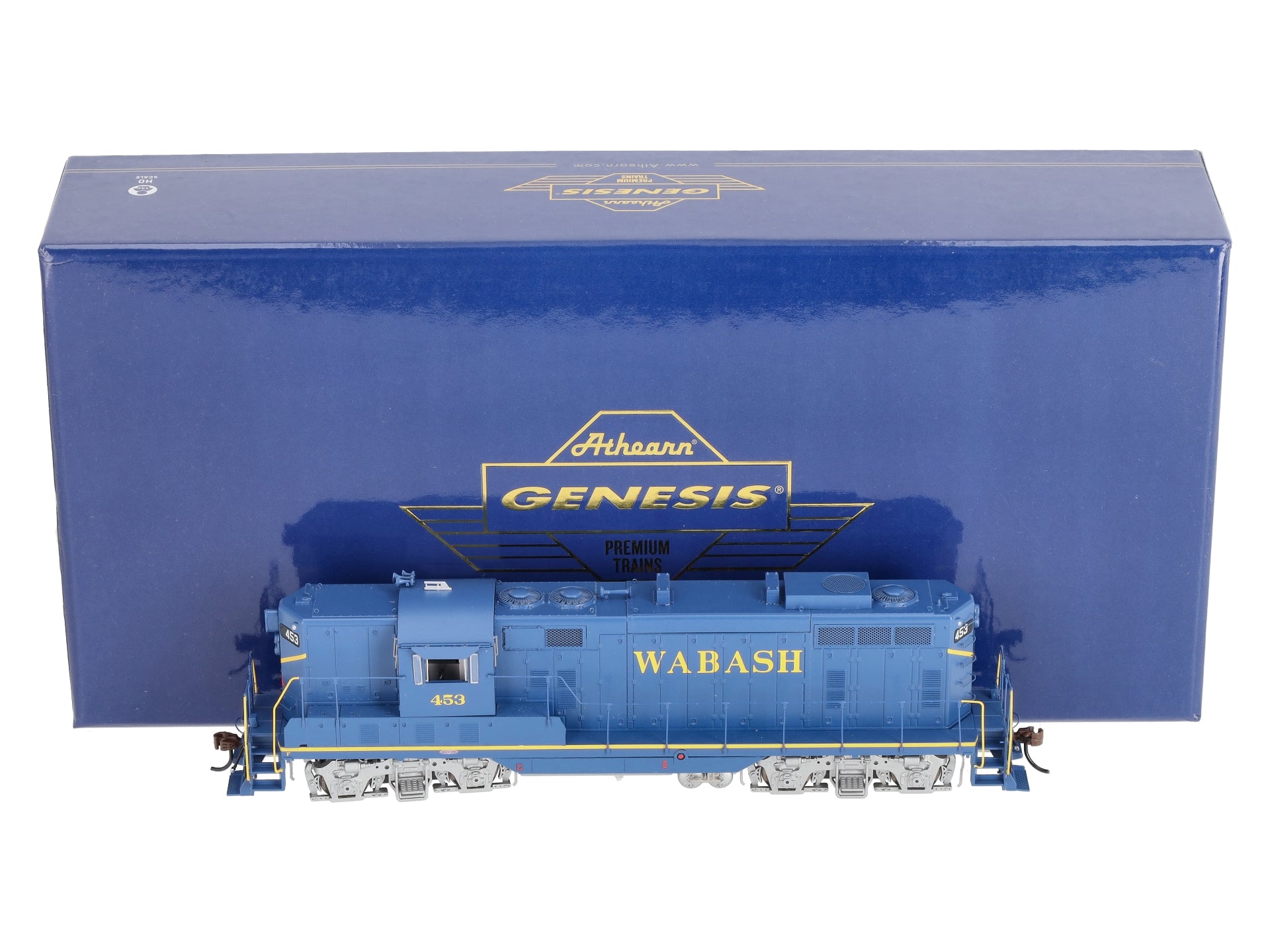 Athearn G78259 HO Wabash GP7 Diesel Locomotive w/Sound #453 – Trainz