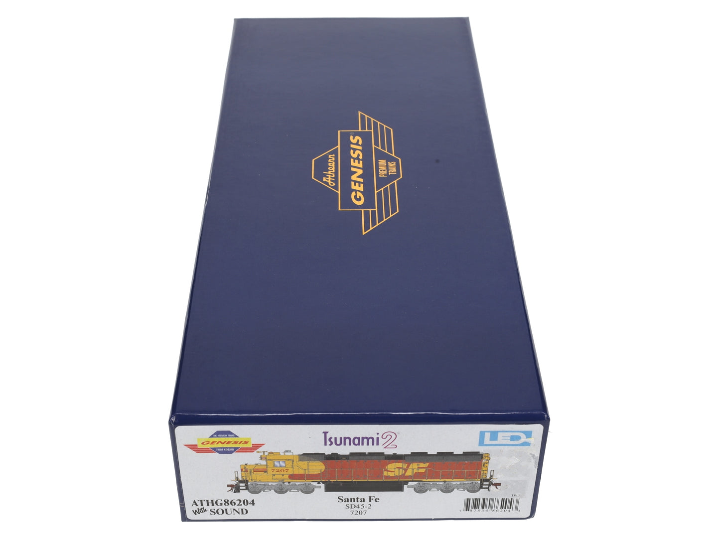 Athearn G86204 HO Santa Fe SD45-2 Diesel Locomotive #7207 w/ Sound DC/DCC