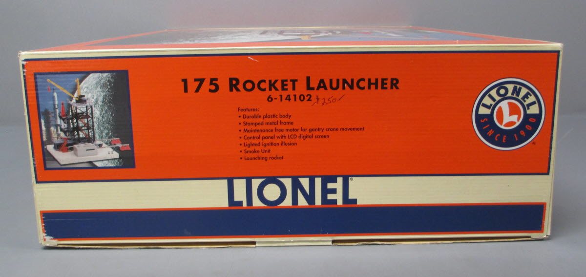 Lionel 6-14102 O Gauge 175 Operating Rocket Launcher NIB