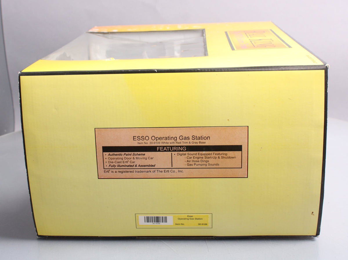MTH 30-9106 O Gauge Esso Operating Gas Station LN/Box
