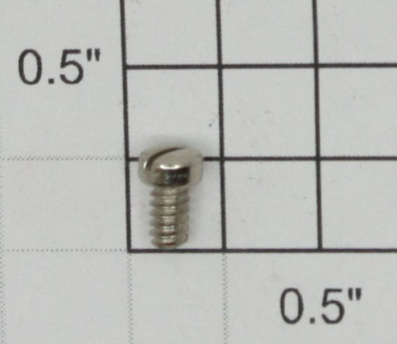 Lionel #4-36 x 3/16" Nickel Slotted Filister Head Screw