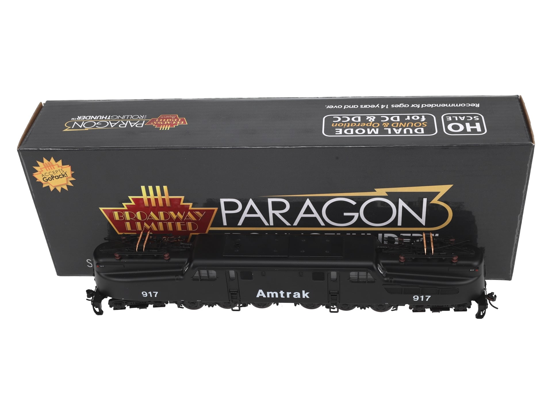 Broadway Limited 6375 HO Amtrak GG-1 Electric Locomotive Sound/DC