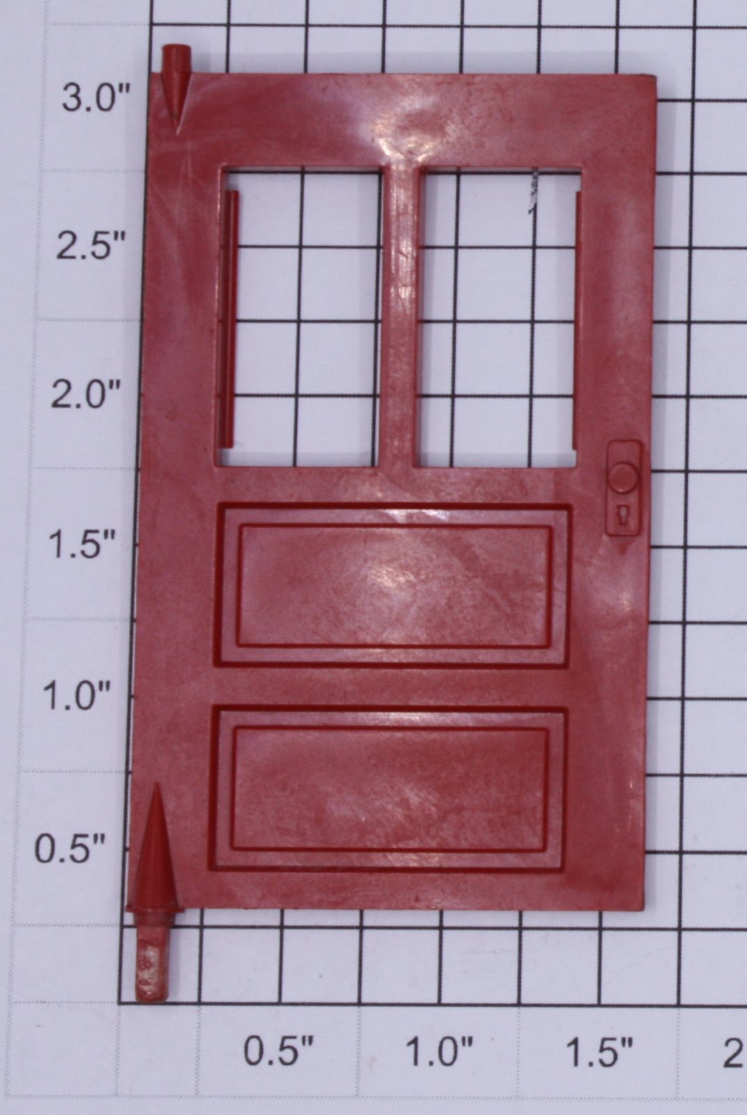 Lionel 145-36 Red Automatic Gateman Door-No Window