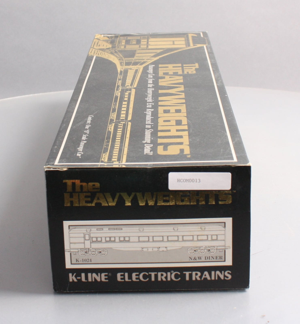 K-Line K-1024 O Gauge Norfolk & Western 18" Heavyweight Diner Car #1024 LN/Box