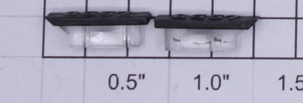 Lionel 8557-6/10 Painted Raised Number Marker Lens/Number Board Set (Pair of 2)