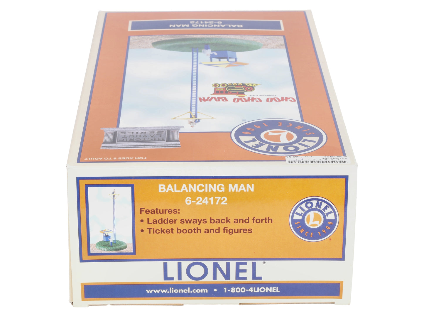 Lionel 6-24172 Operating Circus Balancing Man LN/Box