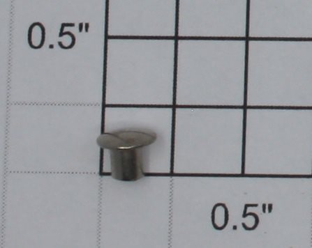 Lionel 497-10 1/8" x 1/8" Round Head Rivet