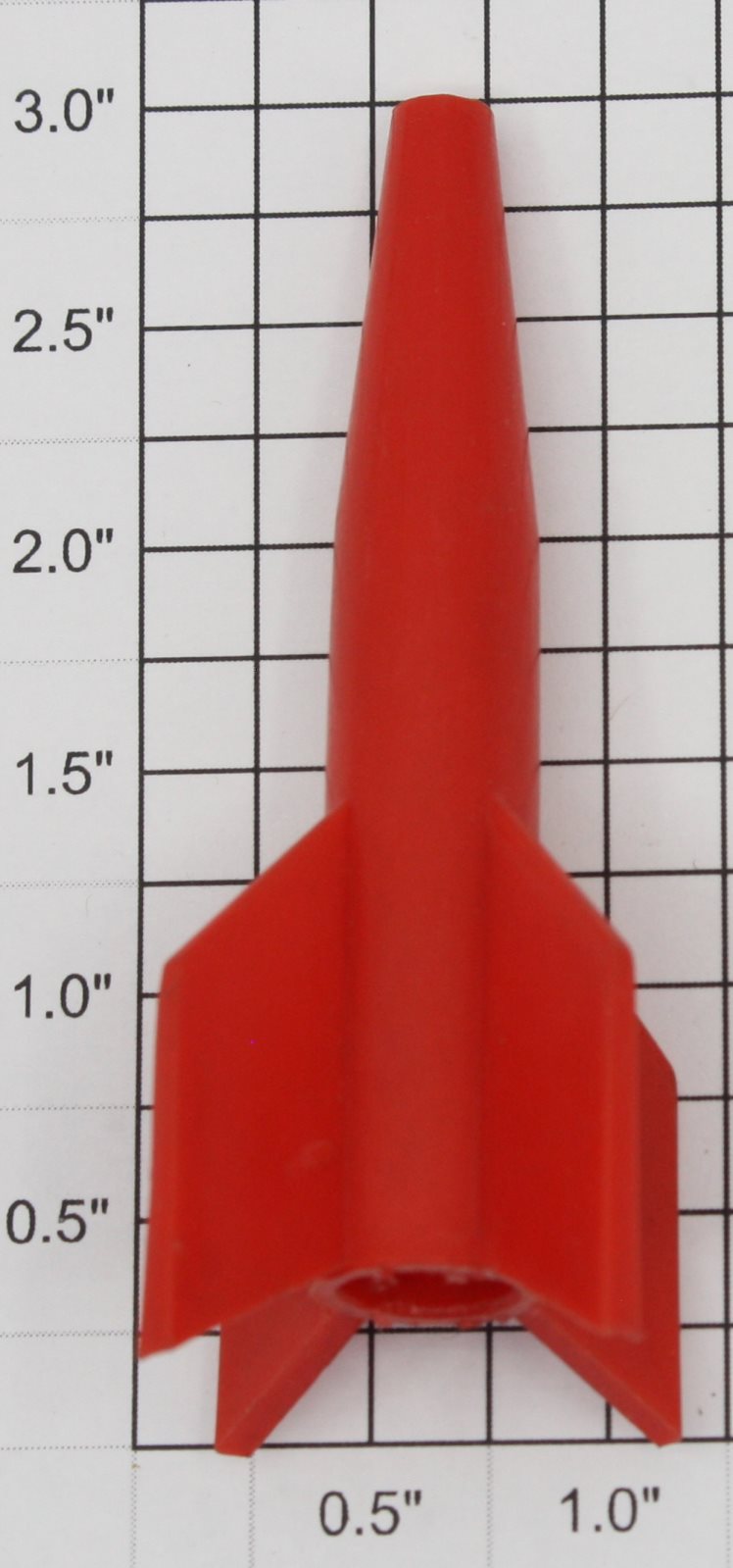 Lionel 6650-79 Red Rocket Missile Top