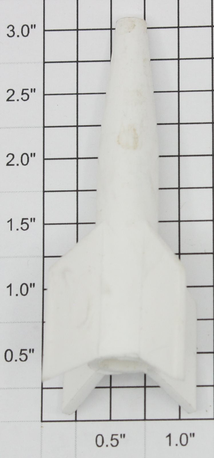 Lionel 6650-77 White Rocket Missile Top