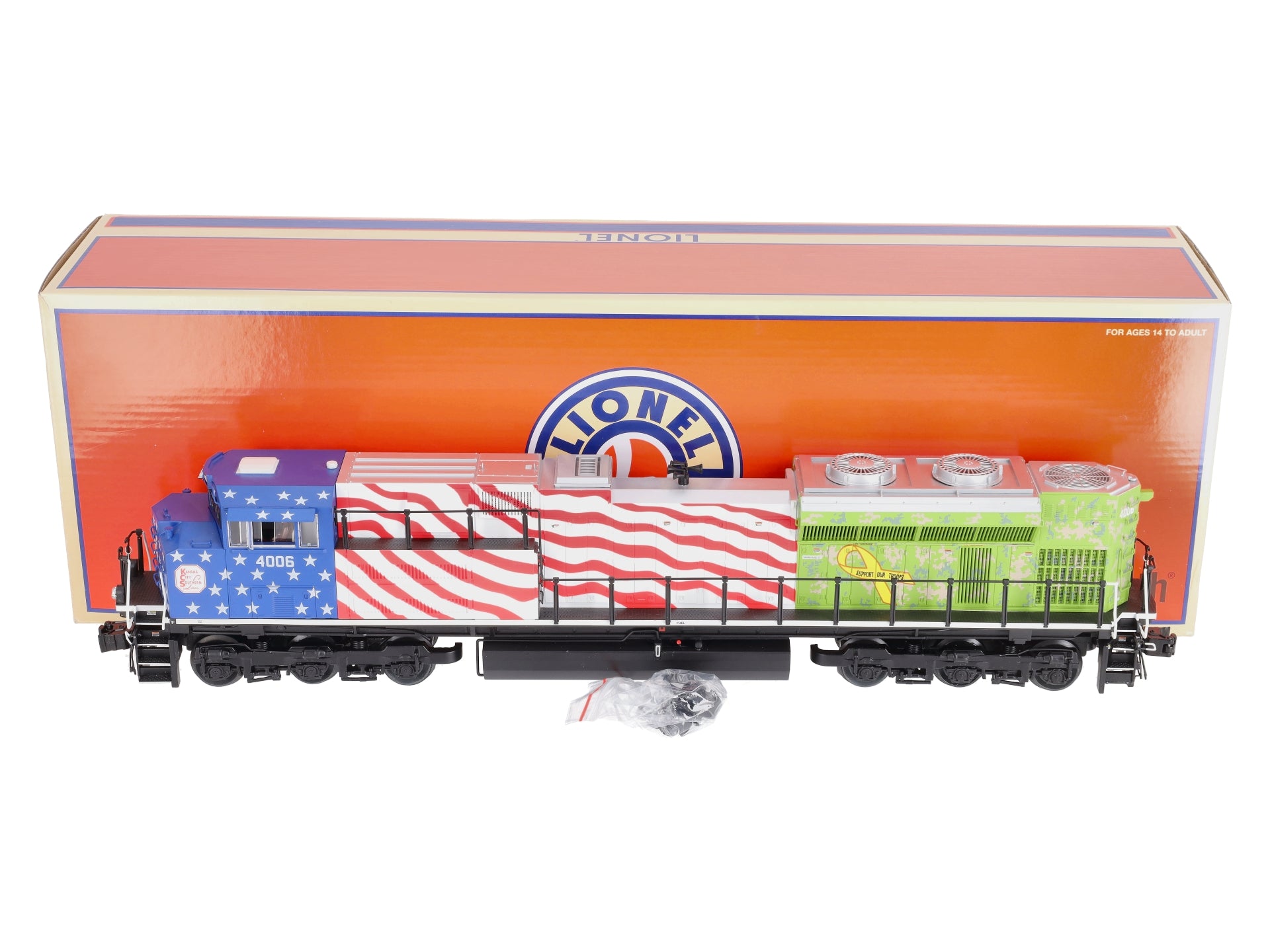 Lionel 20-33330 O Kansas City Southern SD70ACe Diesel Locomotive