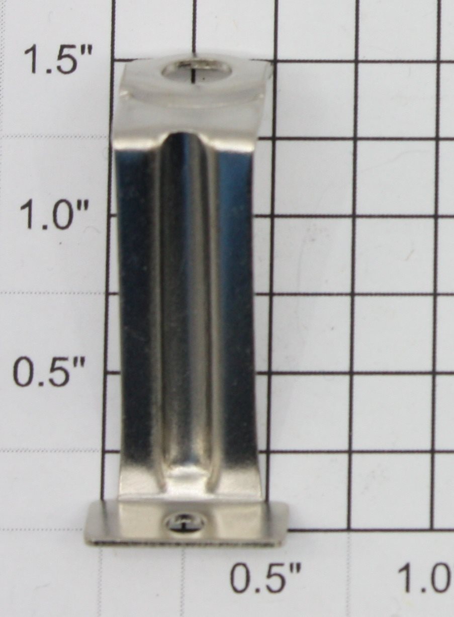 Lionel 385E-56 Nickel Headlight Reflector Bracket