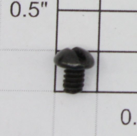 Lionel #6-32 x 11/64" Black Slotted Round Head Screw