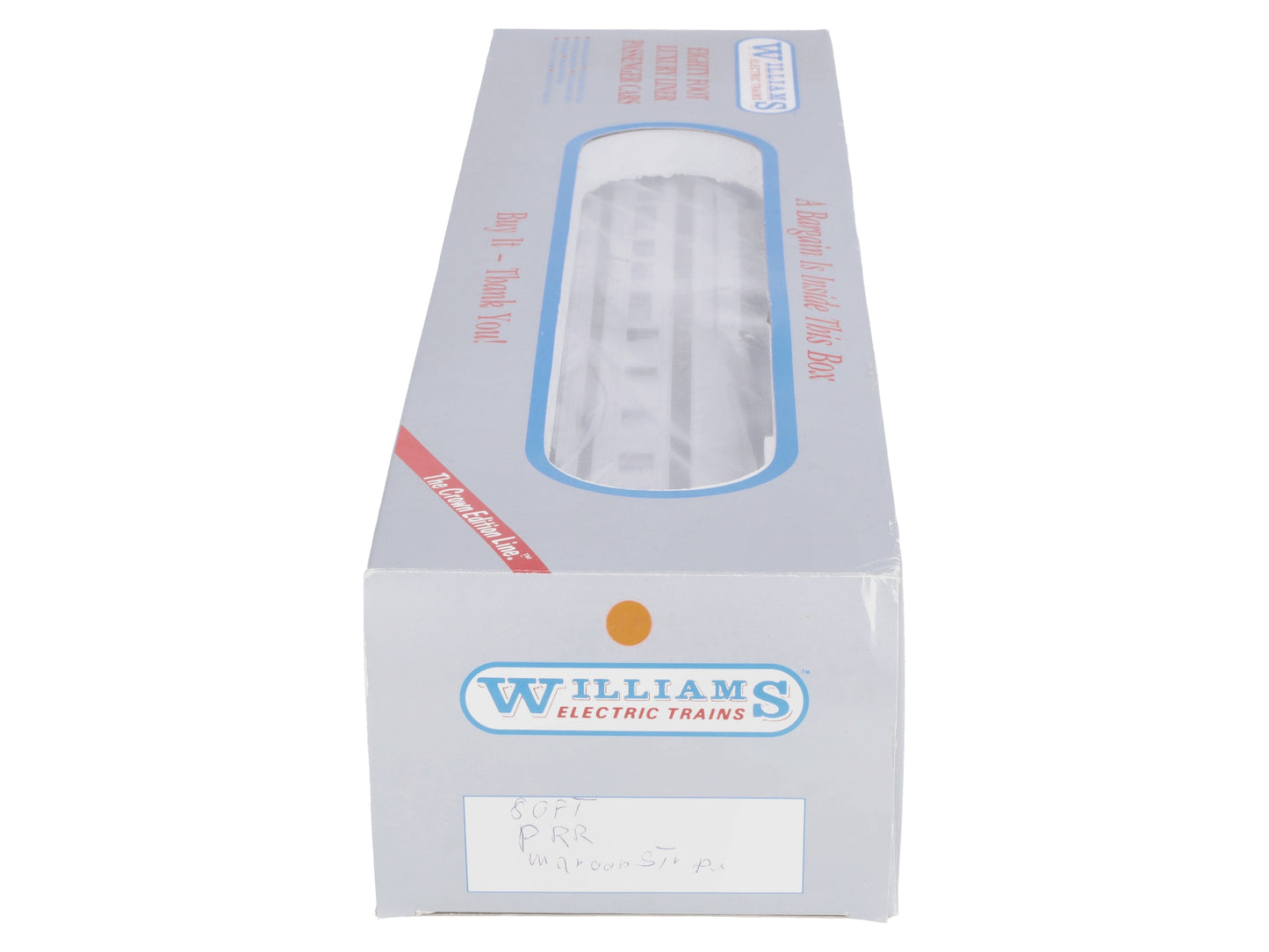 Williams O Gauge Pennsylvania 'Betsy Ross' 80ft Vista Dome Passenger Car LN/Box