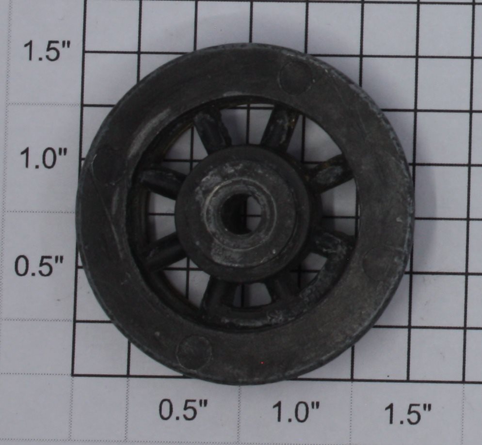 Lionel SLS-260E-7 Black Spoked Plain Drive Wheel with Teardrop Screw Boss