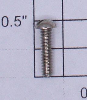 Lionel #4-40 x 7/16" Nickel Round Head Screw