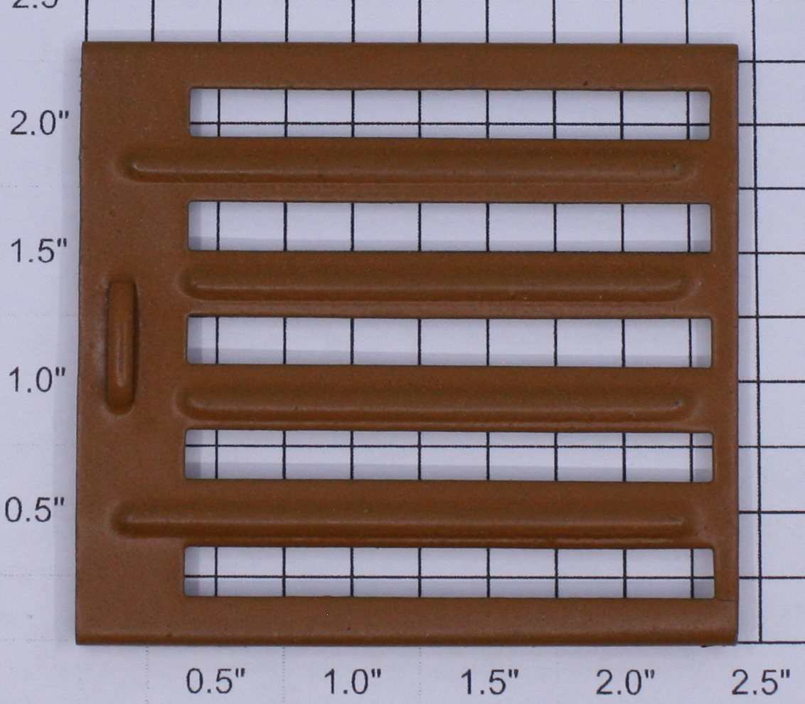 Lionel 113-8 Rust Orange Metal Cattle Car Door