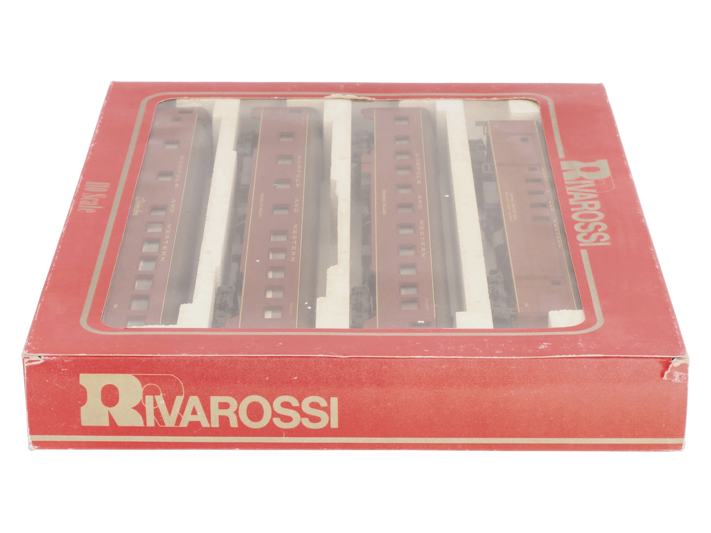 Rivarossi 6943 HO Norfolk and Western 1930‘s 4-Car Passenger Set (Set B) LN/Box