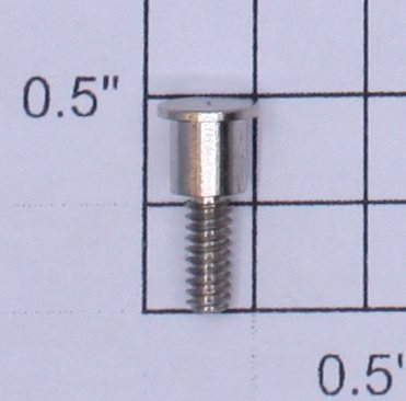Lionel #4-40 x 9/32" Nickel Flat Head Shoulder Screw