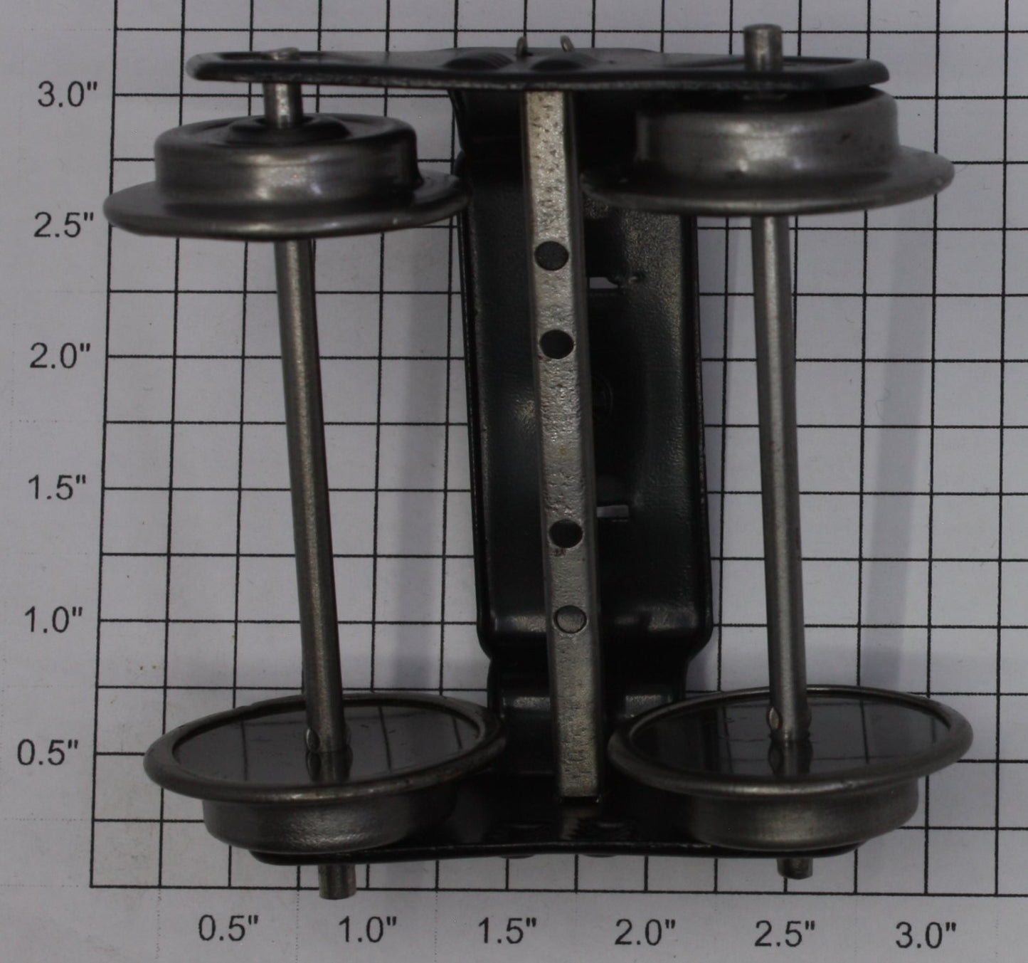 Lionel 500-1 Standard Gauge 4-Wheel Truck with Wheels, Stud, and Cross Brace