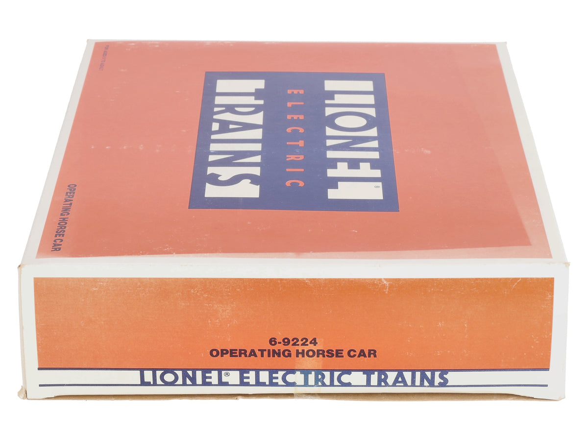 Lionel 6-9224 O Gauge Churchill Downs Operating Horse Car Set
