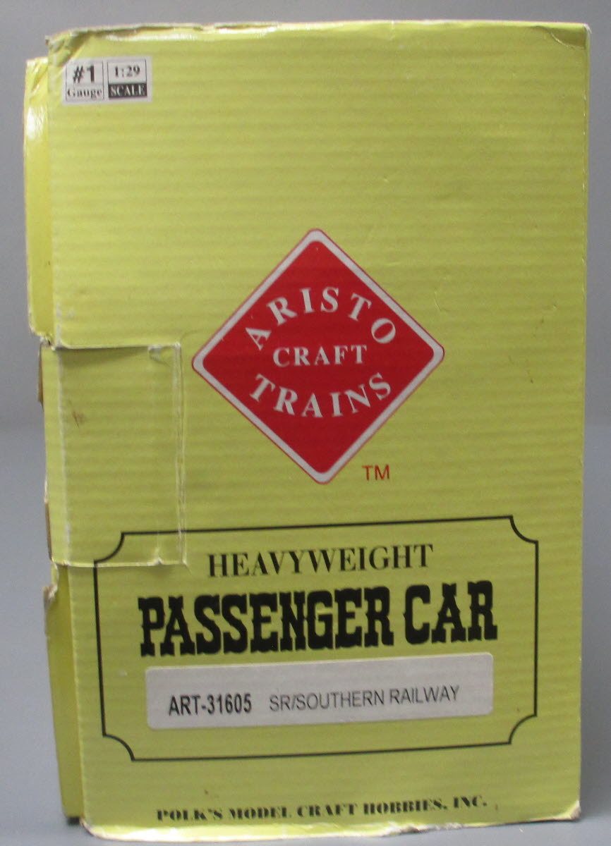 Aristo-Craft 31605 Southern Heavyweight RPO Coach (Metal Wheels) LN/Box