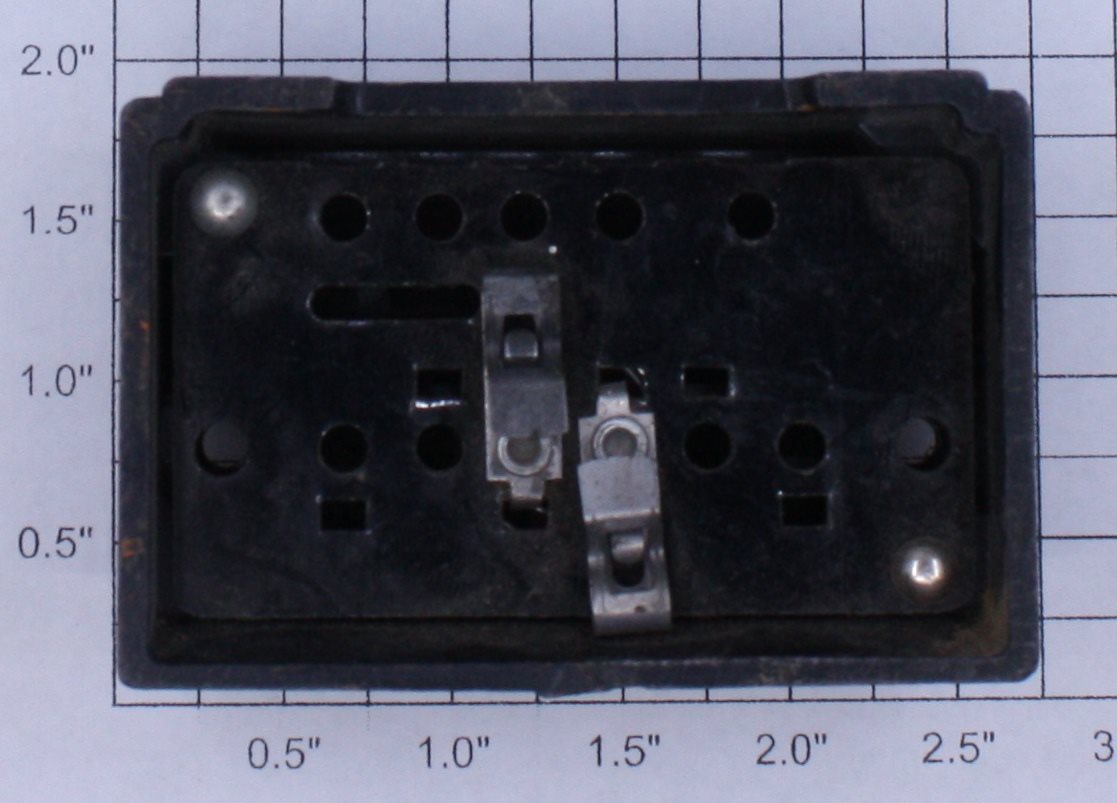 American Flyer XA10961 S Scale Black Uncoupler Control Button