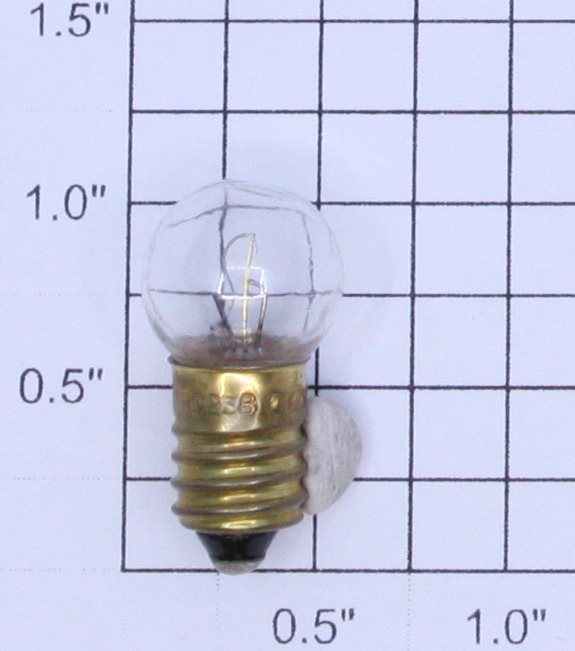 Lionel 258 14-Volt Screw Base Clear Blinking Globe Light Bulb