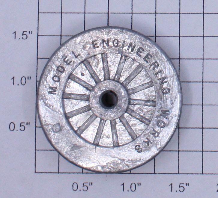 American Flyer AO-1002 O Gauge Plain Steam Wheel with Black Spokes