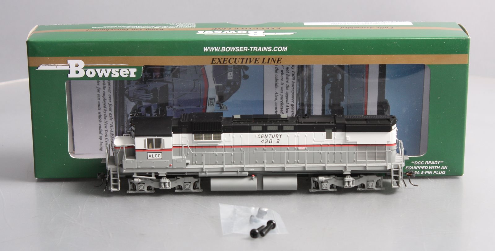 Bowser 23858 HO Demonstrator Alco C430 Powered Diesel Locomotive