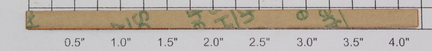 Lionel 9589-20 South Pacific Nameplate with Adhesive on Back