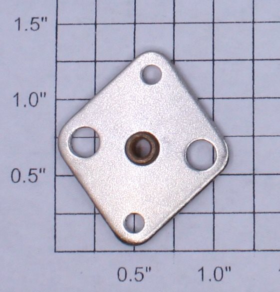 Lionel 400E-139 Nickel Gear Plate with Bushing