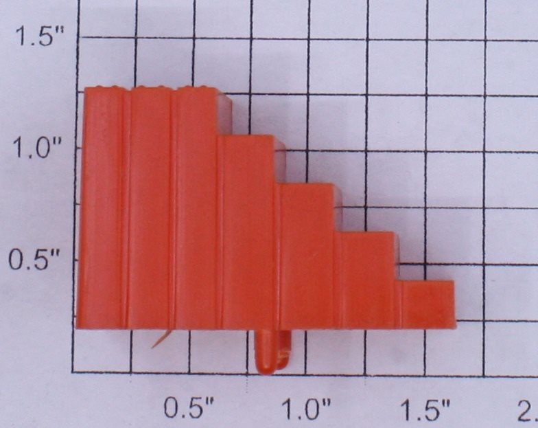 Lionel 415-6 Orange Diesel Fueling Station Steps