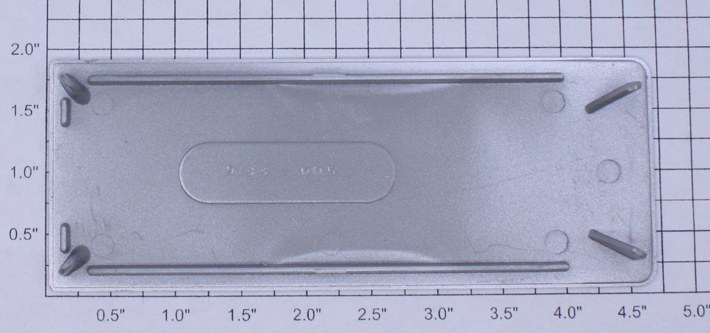 Lionel 6307-24 O Gauge MPC Silver Rectangular Trailer Van Roof