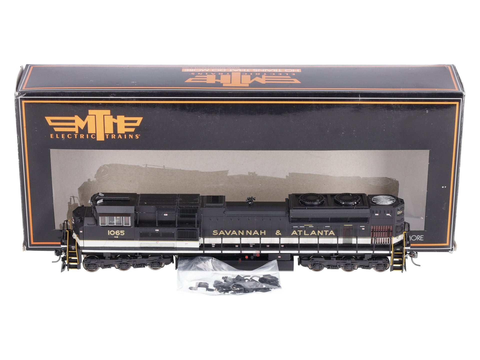 MTH 80-2242-1 HO Savannah & Atlanta SD7-0ACe W/ DCC/PS3 #1065 – Trainz