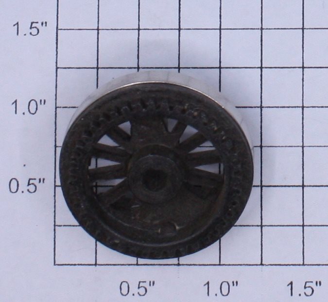 Lionel 701-12 Center Wheel Assembly Geared