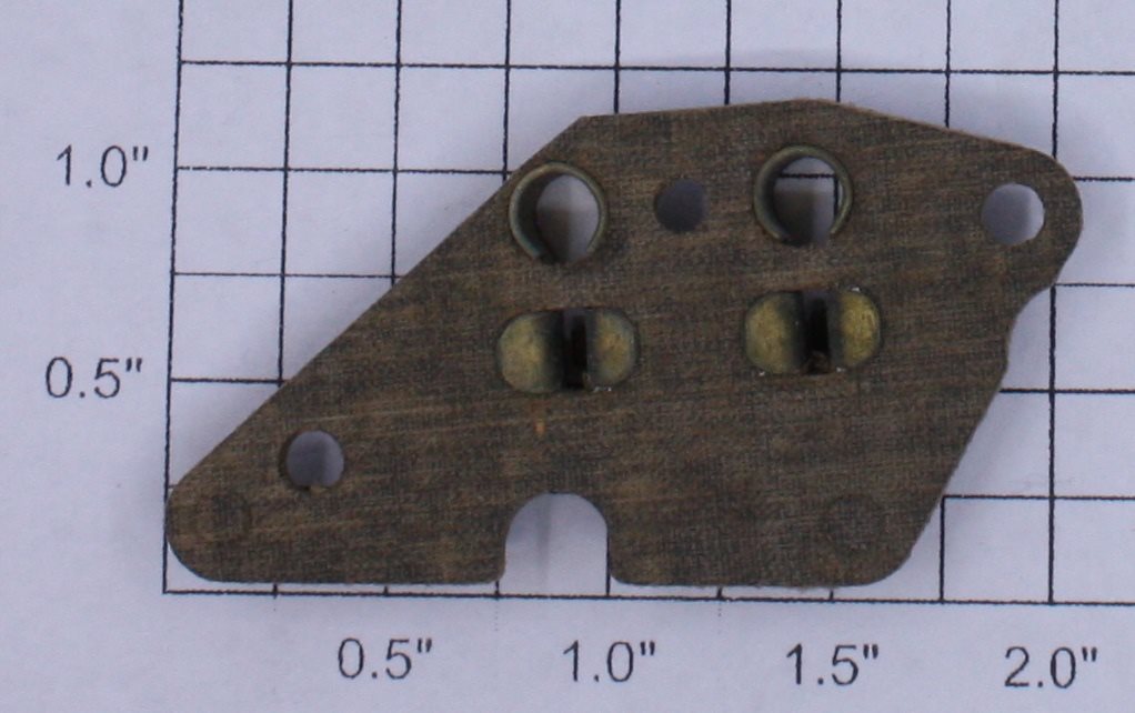Lionel 8702-132 Brush Plate Assembly - No Bushing and No Springs