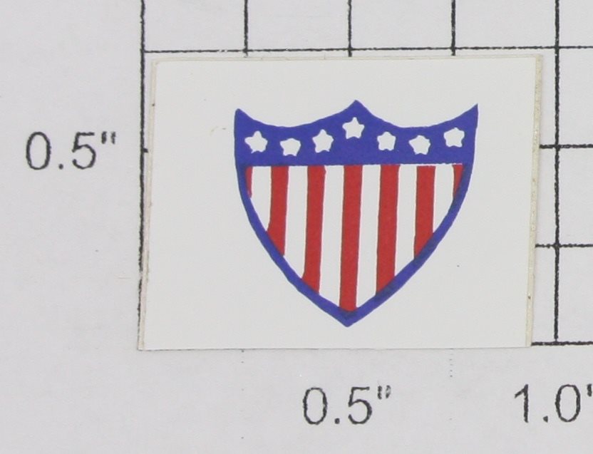 American Flyer 500-05 Red, White and Blue "American Flyer" Stripes w Shield