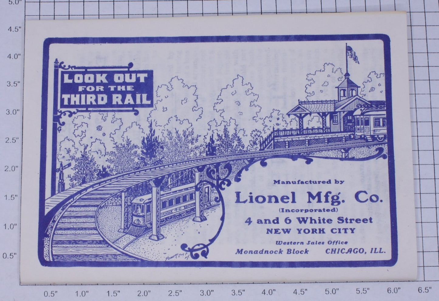 Lionel 1906-A Vintage Reprinted Lionel 1906 Early Catalog - MINT