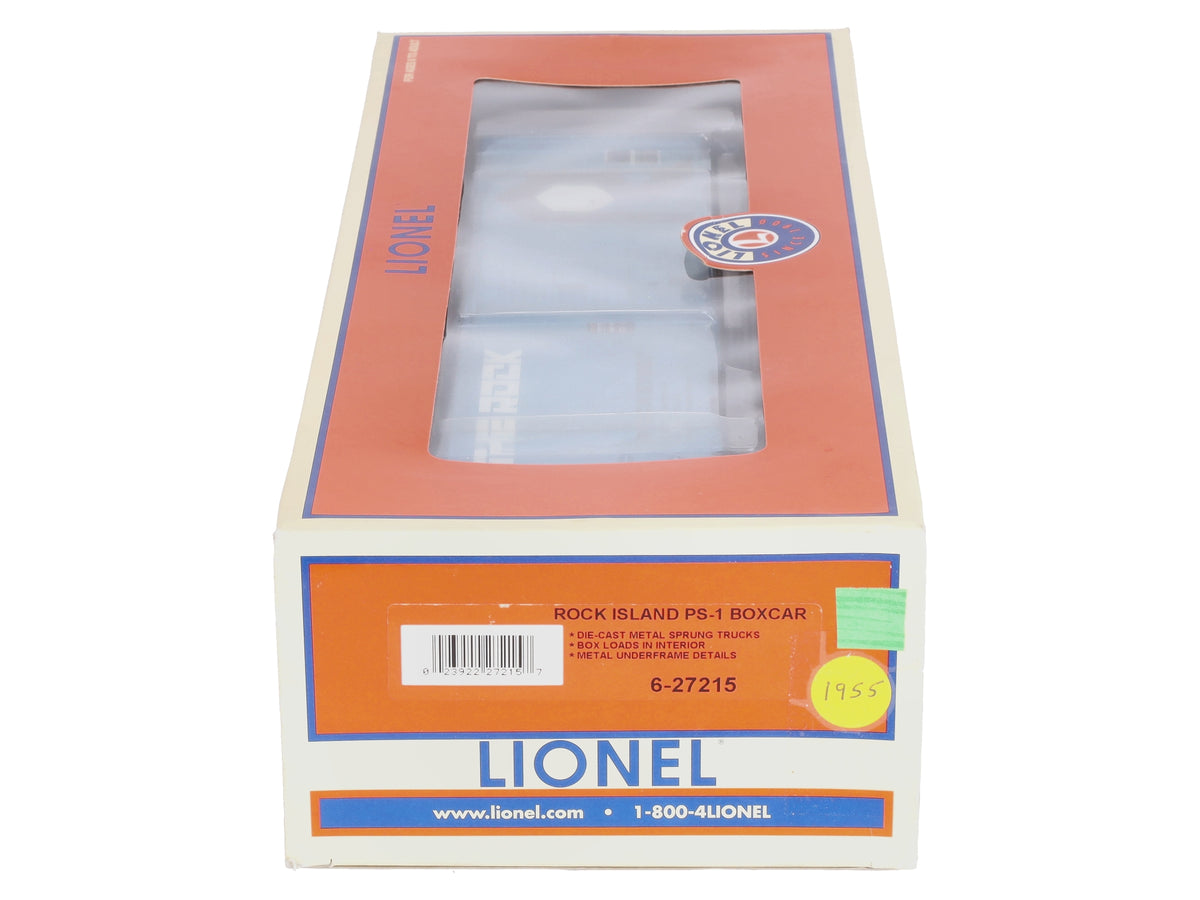 Lionel 6-27215 O Gauge Rock Island PS-1 Boxcar NIB
