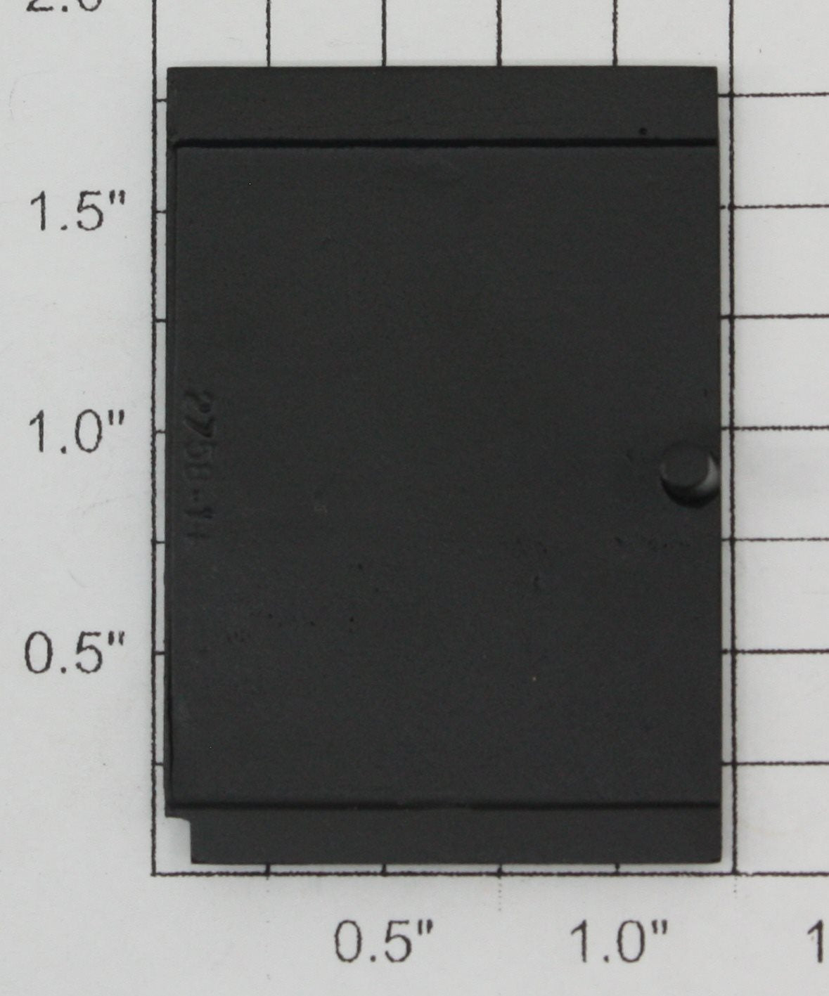 Lionel 2758-14 Die-Cast Black Door-No Panel, with Stud