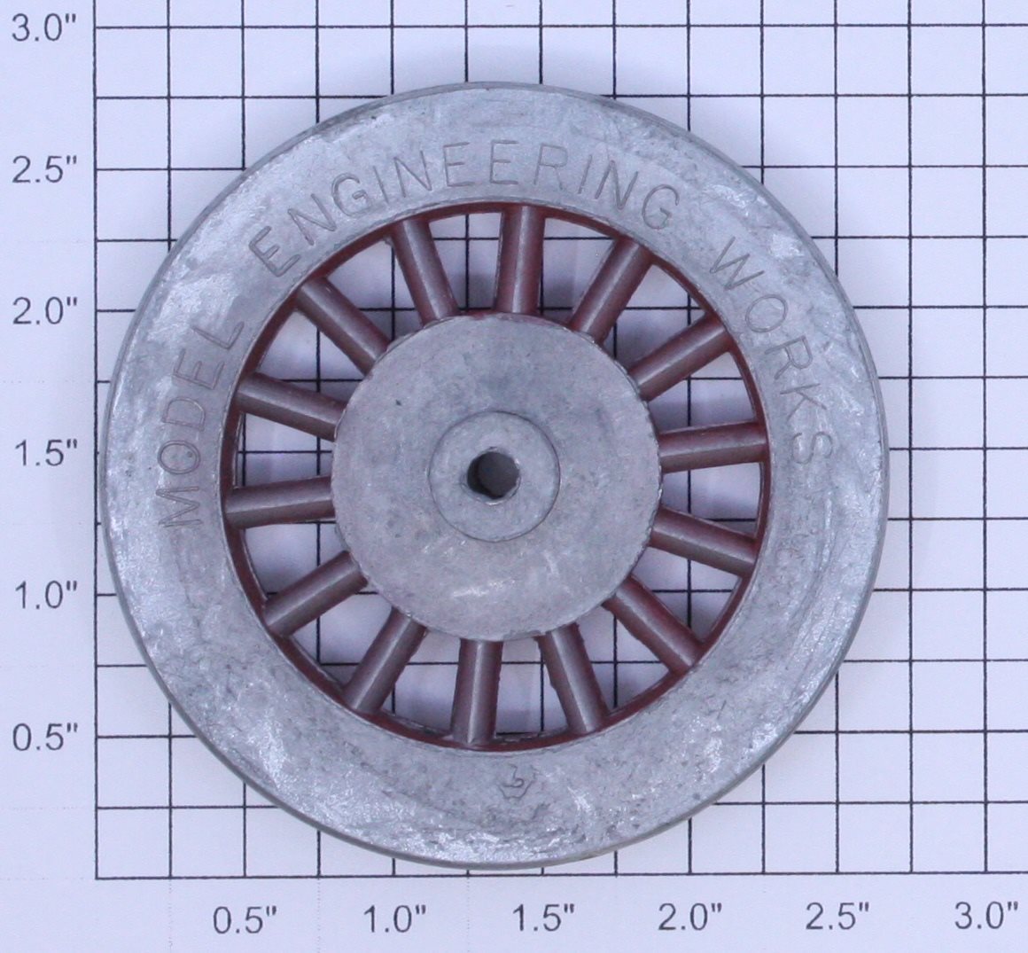 Lionel SM-72X Red Spoked 2-3/8" Std. Gauge Electric Loco Super Motor Plain Wheel