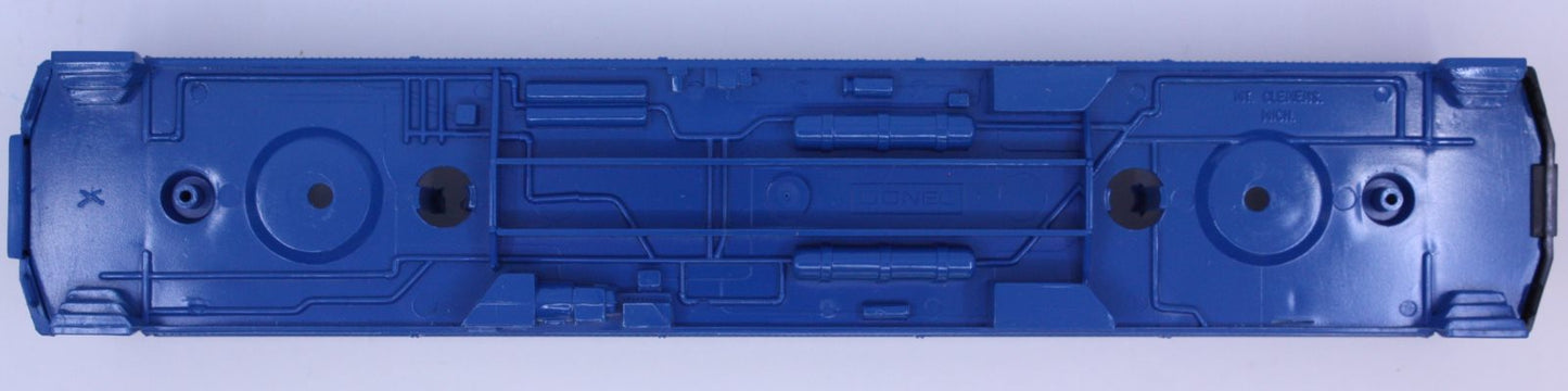Lionel 9540-1 Blue Comet "Tempel" Passenger Car Body Shell without Roof