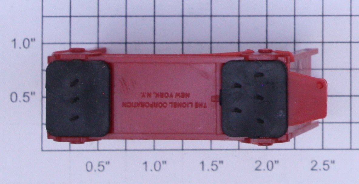 Lionel 356-34X Red Baggage Cart Truck Body