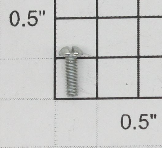 Lionel #2-56 x 1/4" Nickel Slotted Round Head Screw