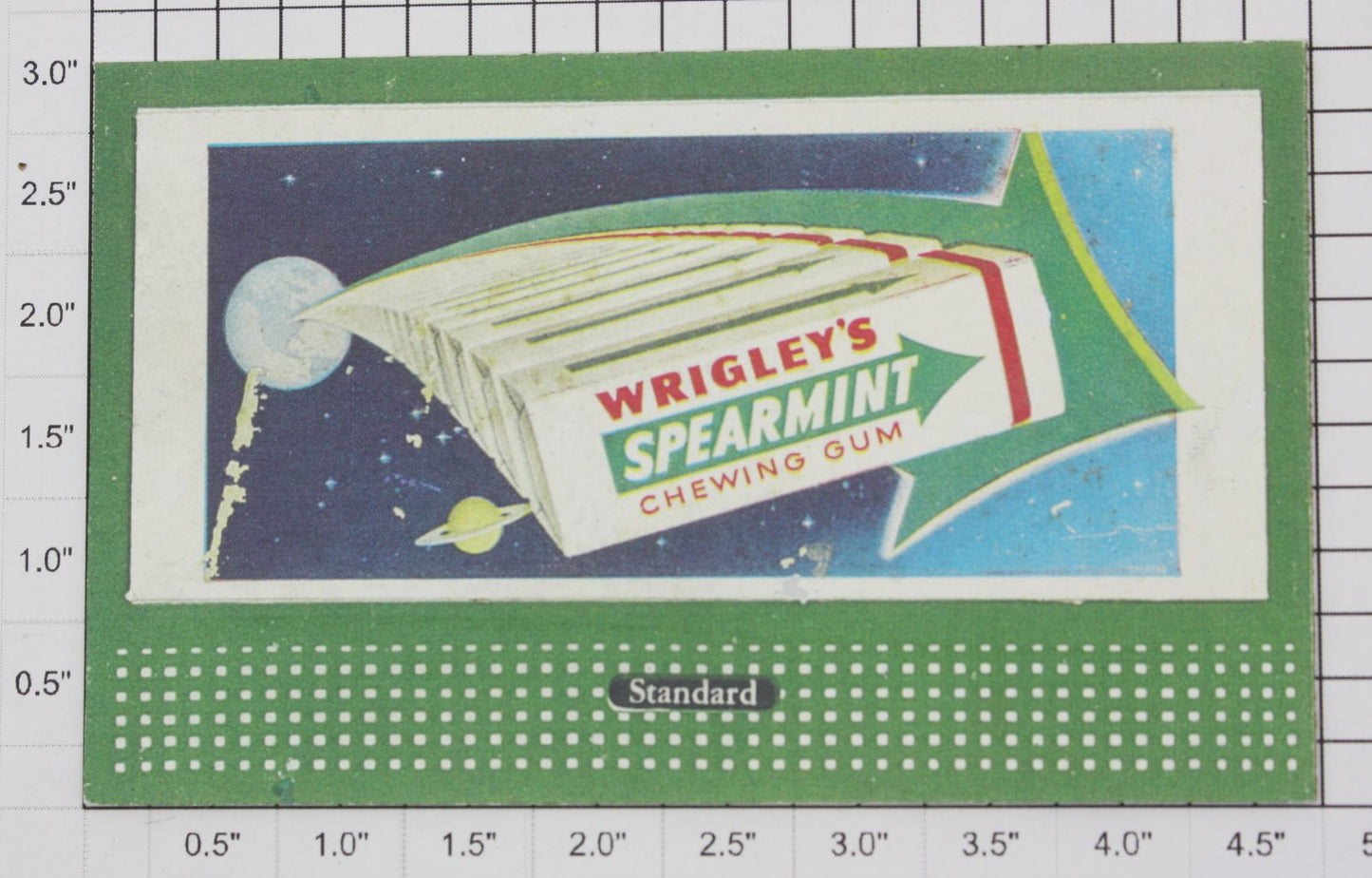 Lionel 310-01"Wrigley's Spearmint Chewing Gum" Standard Lionel Billboard