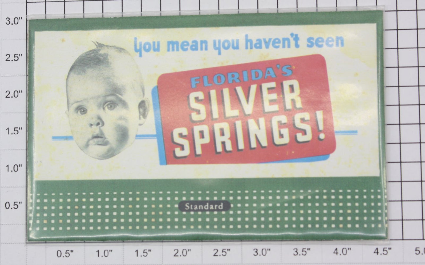 Lionel 310-29 "Florida's Silver Springs" Standard Lionel Billboard