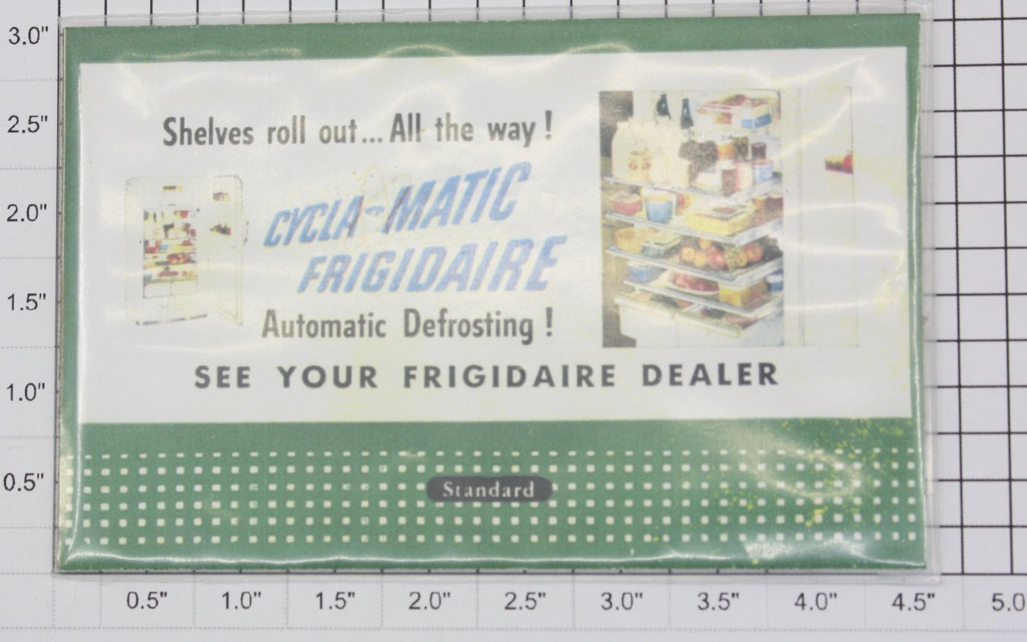 Lionel 310-32 "Cycla-Matic Frigidaire" Standard Lionel Billboard