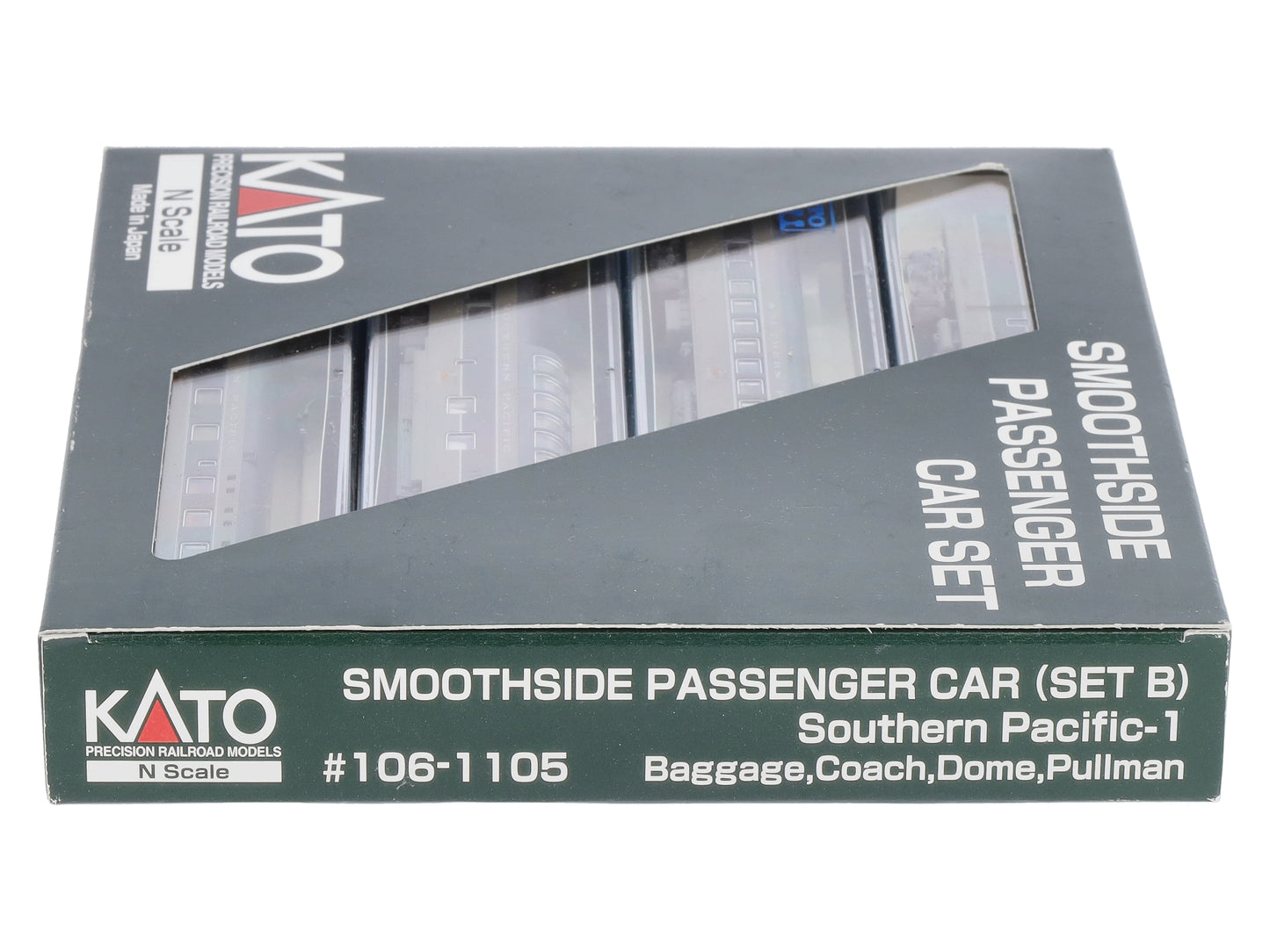 Kato 106-1105 N Southern Pacific Smoothside 4-Car Passenger Set LN/Box