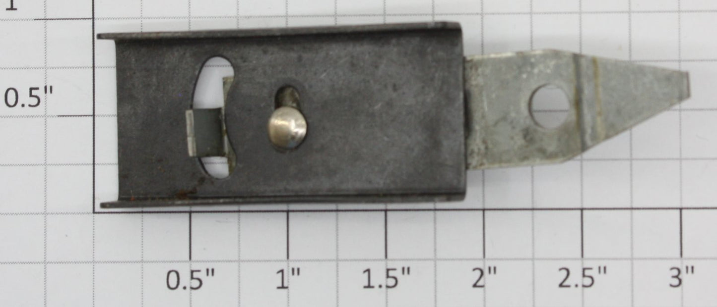 Lionel 1862-6 4-Wheel Front Truck Frame With Nickel Bracket-No Wheels