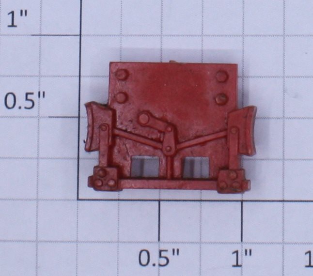 Lionel 50-15 Gang Car Red Ornamental Side Brake